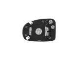 Geam oglinda Toyota Avensis (T27), 01.2012-, Toyota Avensis (T27), 10.2008-01.2012 , partea Dreapta, culoare sticla crom , sticla convexa, cu incalzi