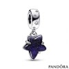 Charm Pandora Moments 792368C01 Argint 925, Zirconiu Cubic, Albastru/Argintiu, 6x12.9x10.8mm