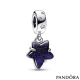 Charm Pandora Moments 792368C01 Argint 925, Zirconiu Cubic, Albastru/Argintiu, 6x12.9x10.8mm