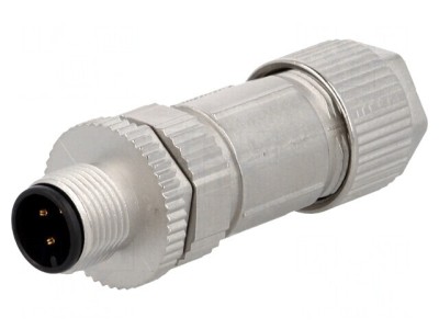 Mufă M12 3 Pin Tată IP67 CANopen/Cabluri DeviceNet foto