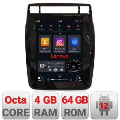 Navigatie VW Touareg 2010-2018,Qled 9.7&quot;,Qualcomm 8X 8+128 360 4G Hdd,4G,DSP,Carplay,Bluetooth CarStore Technology