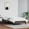 VidaXL Cadru de pat, gri, 90x190 cm, piele ecologică 346878