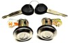Set yale inchidere Mitsubishi L200, 11.001-10.2005, cu 2 butuci blocare usa, fata, stanga/dreapta, YE05506A,