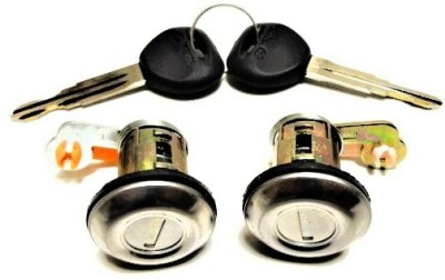 Set yale inchidere Mitsubishi L200, 11.001-10.2005, cu 2 butuci blocare usa, fata, stanga/dreapta, YE05506A, foto