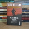 Lee Child - Merita sa mori carte thriller Editura Trei 2017 494 pagini stare buna brosata