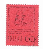Polonia - Conferinta Ministerelor Serviciilor Postale ale Statelor Socialiste, 1965 - obliterat