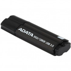 Stick memorie USB AData AS102 Pro, 128 GB, USB 3.2, Carcasa aluminiu, Titanium Gri foto