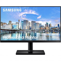 Monitor LED Samsung LF24T450FQRXEN, 24", Full HD, IPS, Flicker Free, Negru