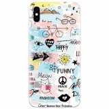 Husa silicon pentru Apple Iphone X, Enjoy