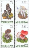 MOLDOVA 2010, Ciuperci, serie neuzata, MNH, Nestampilat