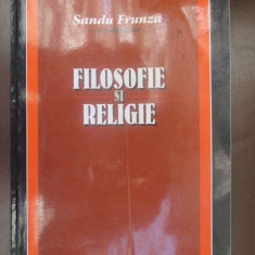 Filosofie si religie-Sandu Frunza