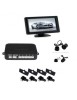 Senzori parcare cu camera video si display LCD de 4.3&quot; S602 tip OEM de 16.5mm Alb