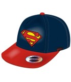 Șapcă de tineret cu vizieră și broderie SUPERMAN 56/58