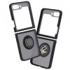 Husa pentru Samsung Galaxy Z Flip5 F731, Techsuit, Glinth, Neagra