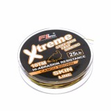 Fir Textil Cu Camasa FL Xtreme Camo Brown Stiff Skin 10m 35 LBS