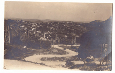5387 - CAMPINA, Prahova, Oil Wells, Romania - old postcard - unused foto