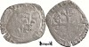 Gros Argint Carol al VI-lea, Regatul Franței (1417-1420) Moneda Veche Argint