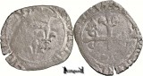 Moneda Argint Gros Carol al VI-lea, Regatul Franței (1417-1420) - Numismatică, Monede Medievale, Argint