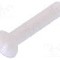 Surub M3, poliamida, lungime 16mm, ingropat, pas filet 0.5, DREMEC - 8G202M3X16