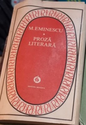 Mihai Eminescu - Proza Literara foto