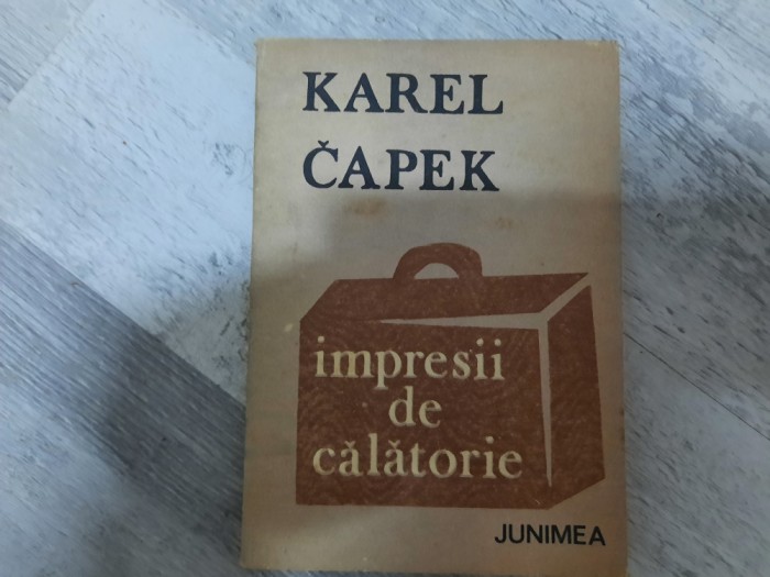Impresii de calatorie de Karel Capek
