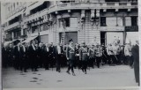 1924 Foto Berman / A S Regala principele Carol /defilarea aviatori Bucuresti