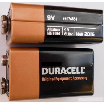 Baterie Duracell 9V foto