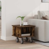 vidaXL Support TV Stejar fumuriu 37 x 35 x 35 cm Lemn compozit 891052