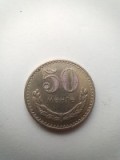 Moneda 50 Mongo 1970 XF +. Mongolia