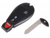 Carcasa Cheie Smartkey Jeep 3 Butoane +1 Buton Panica Negru CJE 008, General