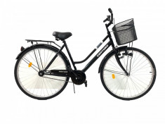 Bicicleta Oras Venture 2818 Negru L 28 inch foto