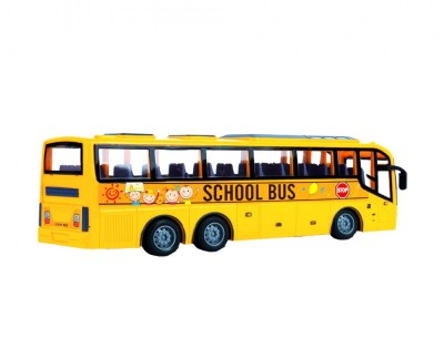 Autobuz scolar cu telecomanda, 32 cm, MalPlay 110155 foto