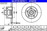 Disc frana ATE 24.0110-0210.1
