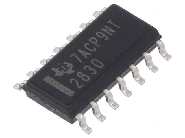 Driver High/Low-Side Controller Porți SO14 3,5A 2 Canale
