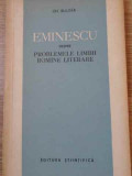 EMINESCU DESPRE PROBLEMELE LIMBII ROMINE LITERARE-GH. BULGAR