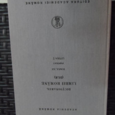 Dictionarul Limbii Romane - Colectv ,548622