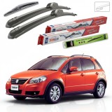 Cumpara ieftin Ștergătoare Suzuki SX4 GY Hatchback 2006+ | Set Față și Spate Flat &ndash; TeamCar&reg;