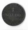 Moneda 1 soldo 1867 - Vatican, Europa, Cupru-Nichel