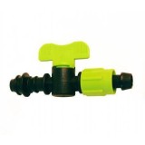 Robinet cu garnitura pentru banda picurare 16 mm