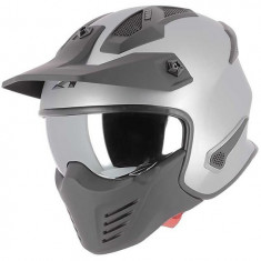 Astone Helmets Elektron 4 in 1 Casca Moto Gri Marime L 59-60 cm - Resigilata foto