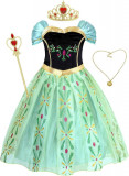 ABarley Princess Dress for Girls Dress up Costumes Rochie de incoronare de Hallo