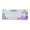 AJAZZ AK820 PRO Mechanical Keyboard TFT Screen Bluetooth ,2.4G Wireless ,Wired Mode RGB Hot-Swap