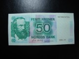 NORVEGIA 50 KRONER 1993 VF+