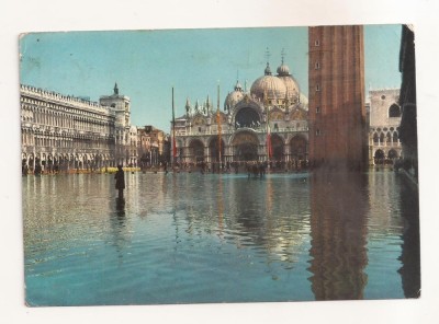 FA82 -Carte Postala- ITALIA - Venezia, S. Mark Square , circulata 1964 foto