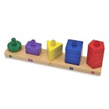 Forme de sortat si stivuit Melissa and Doug, Melissa &amp; Doug