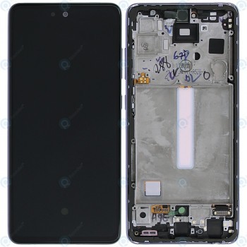 Samsung Galaxy A52s 5G (SM-A528B) Unitate de afișare completă superbă violet GH82-26912C GH82-26863C GH82-26861C foto