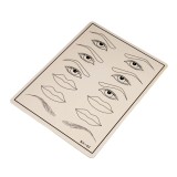 Piele sintetica antrenament, PMU, Ochi+Srancene+Buze, textura realista din silicon, pentru cursuri si exersare micropigmentare