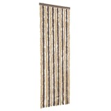 Cumpara ieftin Perdea pentru insecte, maro inchis si bej, 56x185 cm, chenille