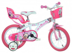 Bicicleta pentru copii Dino Bikes Minnie, 14inch foto