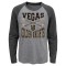 Vegas Golden Knights tricou cu măneci lungi pentru copii Cross Stick Ls Triblend Raglan - Dětsk&eacute; S (6 - 8 let)